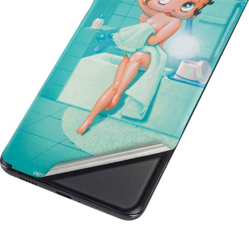 Betty Boop Bathing Galaxy S21 Plus 5G Skin